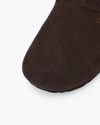 Old Money Suede Clogs