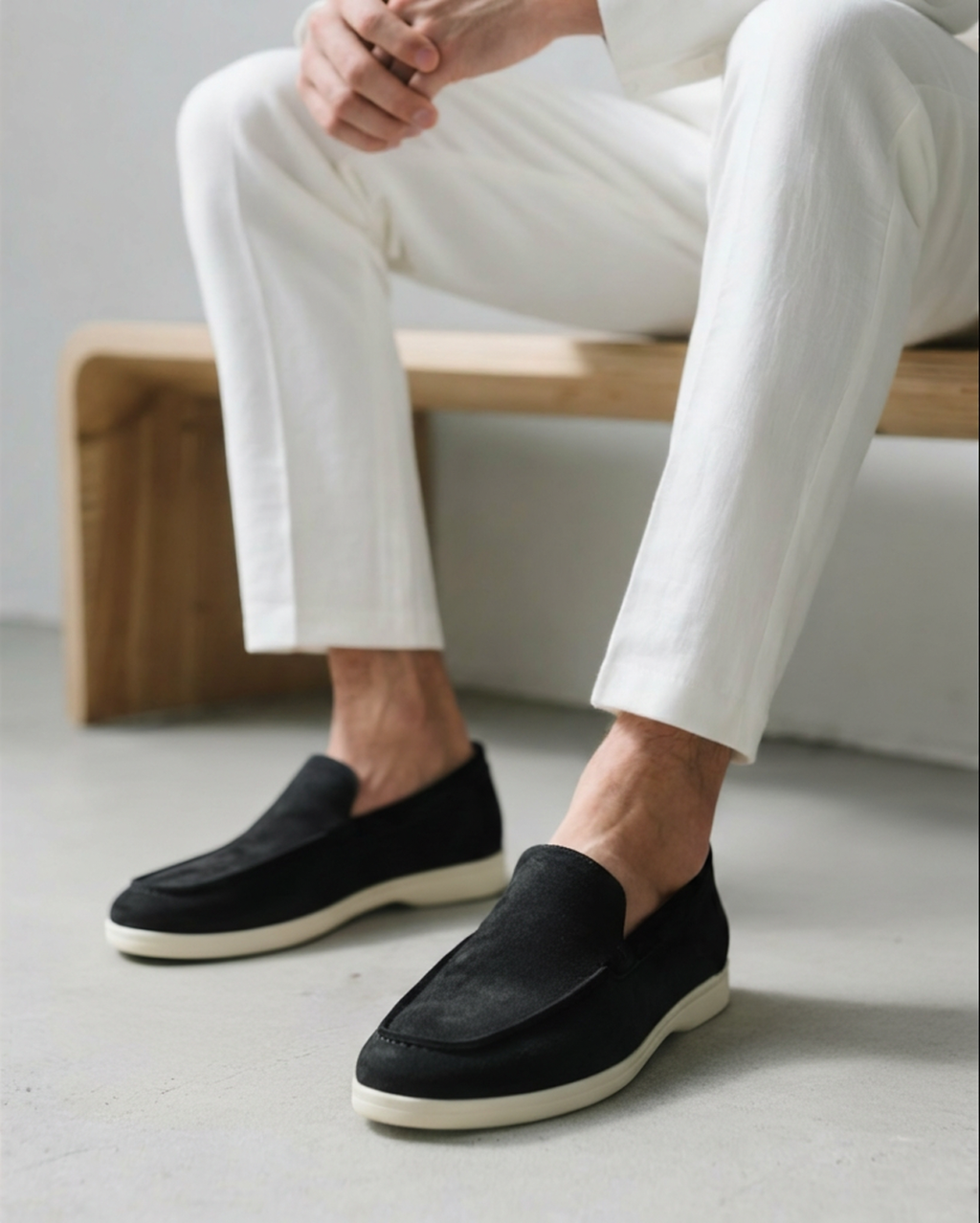 Norvaint Suede Loafers