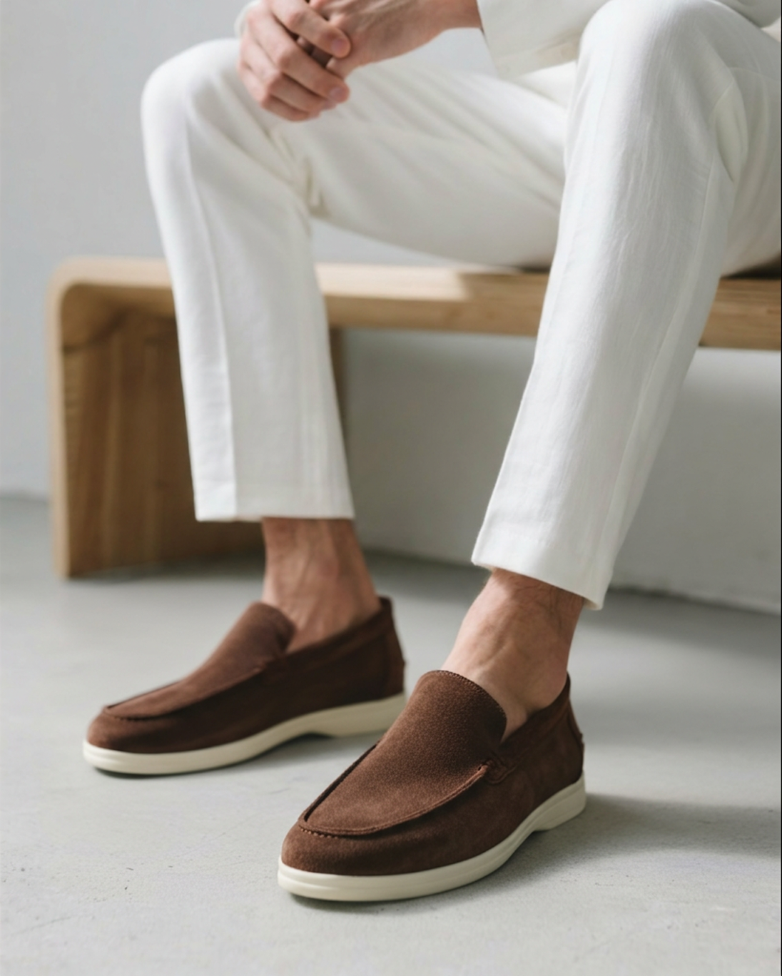 Norvaint Suede Loafers