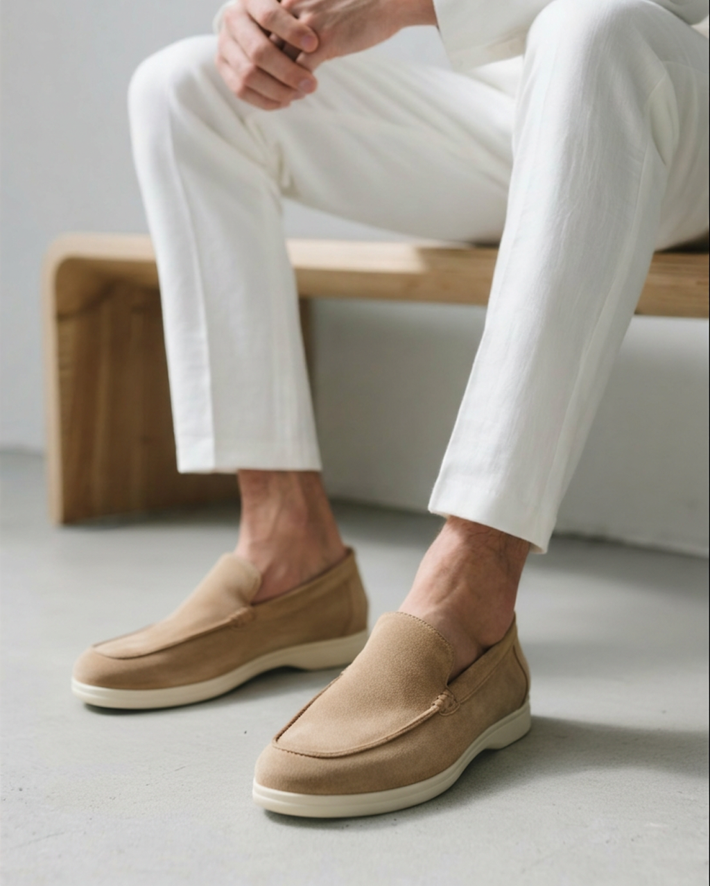 Norvaint Suede Loafers