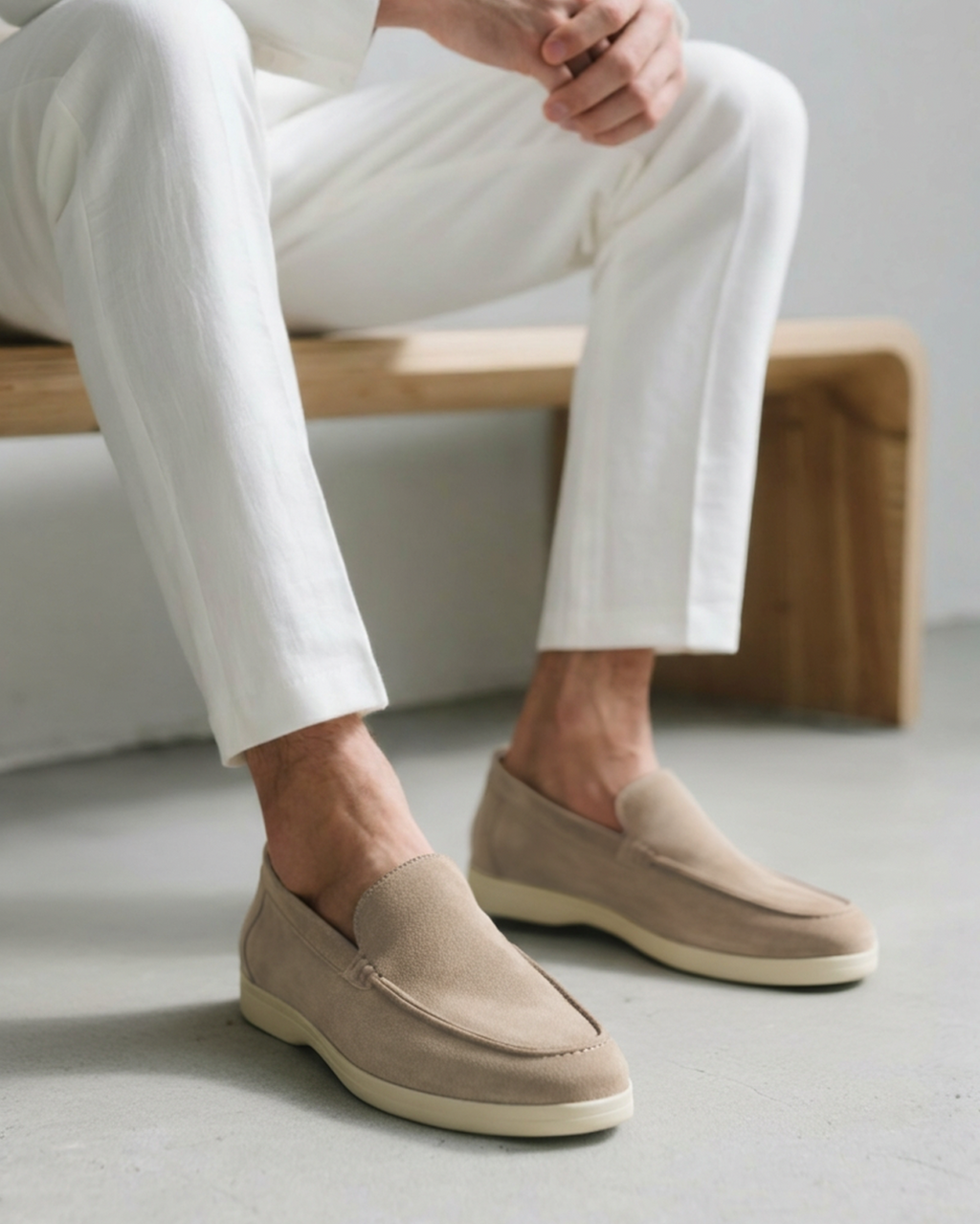 Norvaint Suede Loafers