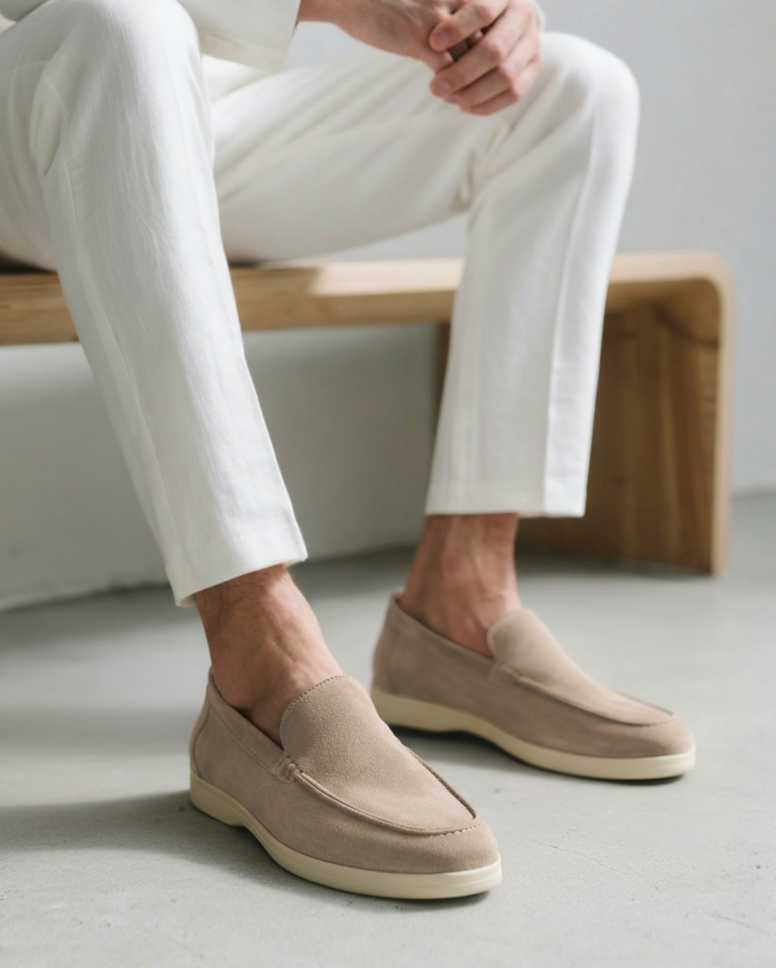 Norvaint Suede Loafers